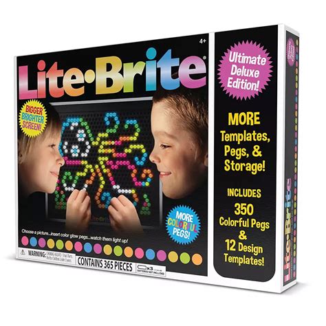 Bring back childhood memories with the Lite Brite Magic Screen Bonus Pack